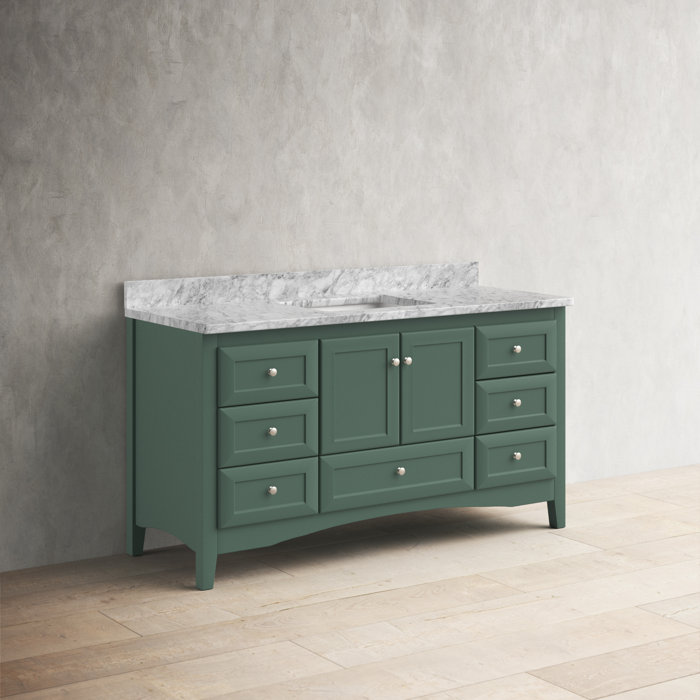 Birch Lane™ Fresno 60" Single Bathroom Vanity Set & Reviews Wayfair